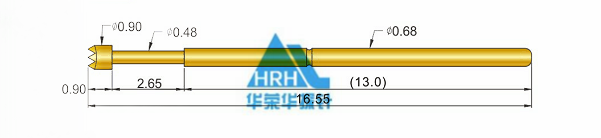 p50測(cè)試探針尺寸、50min測(cè)試探針尺寸、測(cè)試探針規(guī)格