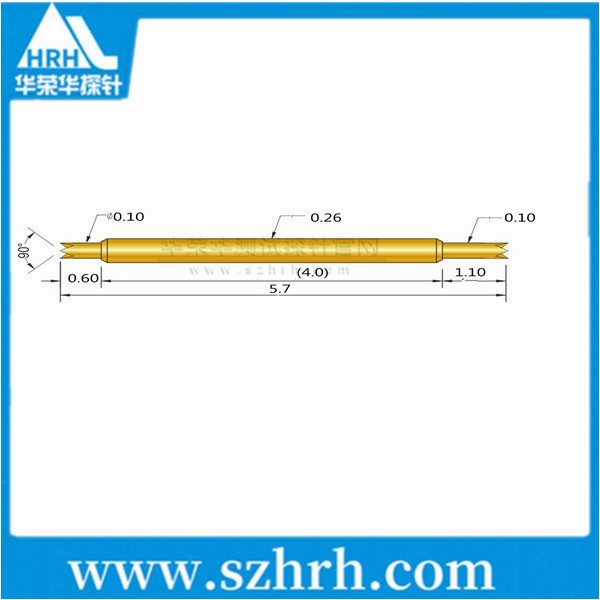 026-UU-5.7L，華榮華雙頭測試探針廠家